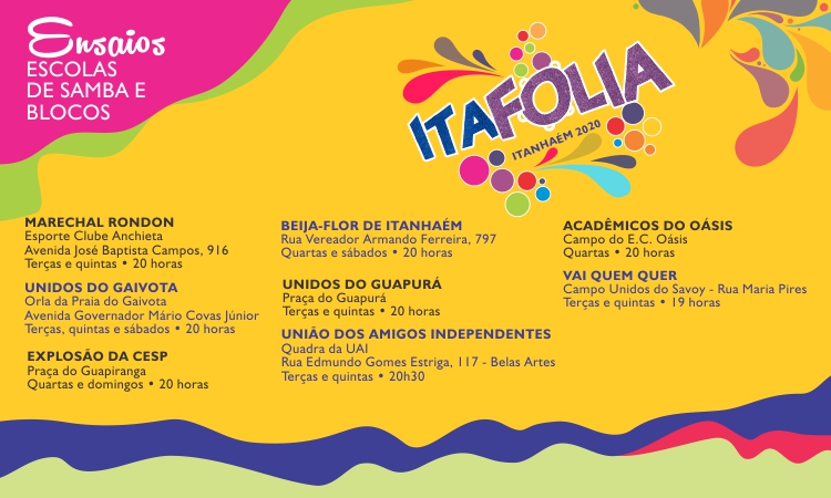 Escolha a sua escola do coração e se jogue na folia