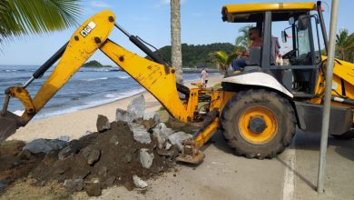 Photo of Para conter o avanço das marés, Itanhaém implanta barreiras de contenção nas praias