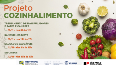Photo of Banco de alimentos abre inscrições para capacitações do Projeto Cozinhalimento