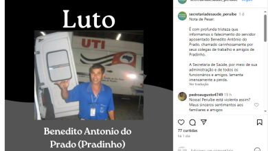 Photo of Motorista aposentado da Prefeitura Peruíbe é encontrado morto na orla da praia